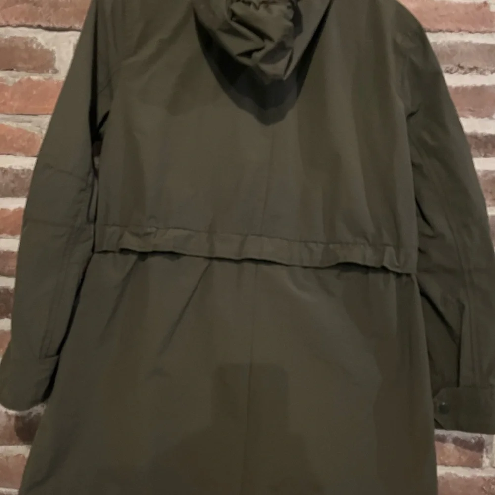 J. Crew Army Green Light weight Rain Jacket Size XXS